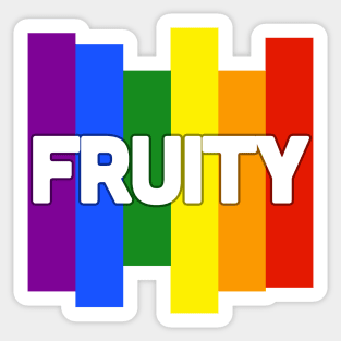 Fruity | Queer Pride Sticker